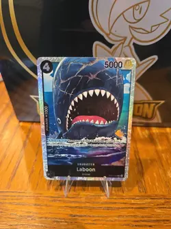 One Piece TCG The Best Vol. 2 PRB-02 - Laboon EB01-048 SR Reprint - English NM - Image 1