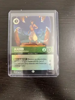 Disney Lorcana - Aladdin On The Edge Of Adventure - Epic - Image 1