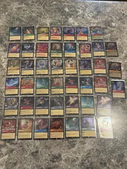 46x Lot - Disney Lorcana Cold Foil Lot - EN 1 - EN 2 - EN 3 - EN 4 - EN 6 - EN10 - Image 2