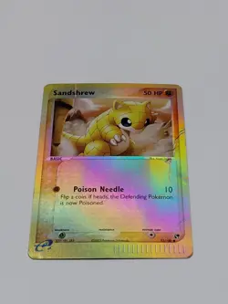 Sandshrew Reverse Holo 75/100 Ex Sandstorm Pokemon Card - Image 1
