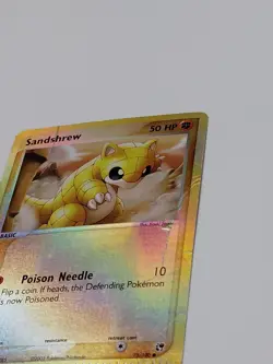 Sandshrew Reverse Holo 75/100 Ex Sandstorm Pokemon Card - Image 2