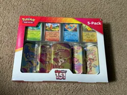 2X Pokemon 5-Pack Trading Card Game Scarlet and Violet 151 Factory Sealed - Image 1