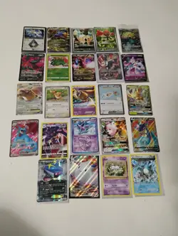 Pokemon 24 Card GX-Baby Shiny-Illustration Rares-Promo-Full Art Holo Card Lot - Image 1