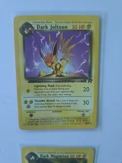 Pokemon Vintage Card Lot 2000 Team Rocket (9) Cards - Image 5