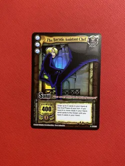 The baratie assistant chef Sanji One Piece CCG Bandai 2005 Vintage Card TCG - Image 1