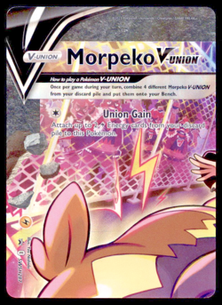 Pokemon Morpeko V-Union SWSH287 SWSH: Sword & Shield Promo Cards Holo - Image 1