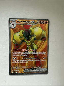Armarouge EX SVP 125 Full Art Holo Black Star Promo Card NM/M Condition - Image 1