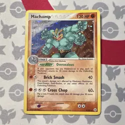 Pokemon Machamp EX Hidden Legends Holo Rare 120 HP Card 9/101 Stage 2 English - Image 2