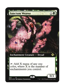 Modern Horizons 2 #462 Sanctum Weaver (Extended Art) Foil - Image 1