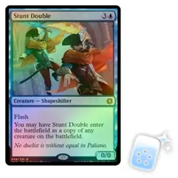 FOIL STUNT DOUBLE Conspiracy: Take The Crown Magic MTG MINT CARD - Image 1