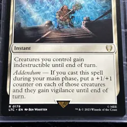 Unbreakable Formation Commander: the Lord of the Rings: Regular Mint! Rare - Image 3