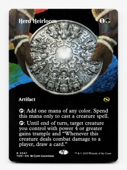 Herd Heirloom (Borderless) - [Tarkir: Dragonstorm] MTG Magic - NM/M 🌳 - Image 1