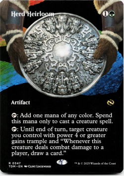 Herd Heirloom (Borderless) - [Tarkir: Dragonstorm] MTG Magic - NM/M 🌳 - Image 3
