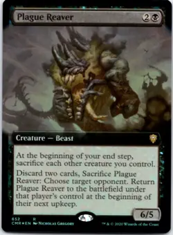 Plague Reaver (Extended Art)(Foil) Commander Legends,652 NM - Image 1