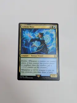 MTG - Fathom Mage - Commander: Final Fantasy NM/M Condition - Image 1