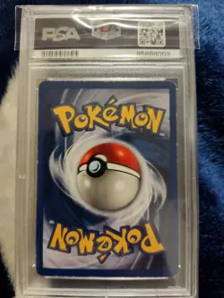 1999 Pokemon Cards 10/102 Mewtwo Holo Shadowless PSA 5 - Image 2