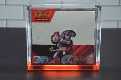 Pokemon Destined Rivals Booster Box In a Premium Acrylic Case (36 Packs, Sealed) - Image 1