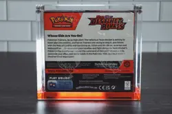 Pokemon Destined Rivals Booster Box In a Premium Acrylic Case (36 Packs, Sealed) - Image 3