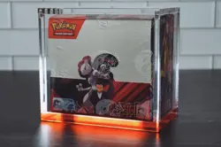 Pokemon Destined Rivals Booster Box In a Premium Acrylic Case (36 Packs, Sealed) - Image 5