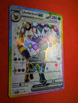 Pokemon Umbreon ex SVP176 Scarlet & Violet Promo Cards Holo Prismatic Evolutions - Image 4