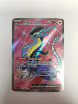 Miraidon ex 227/198 SV01: Scarlet & Violet Base Set Holo (Pokemon TGC) NM - Image 1