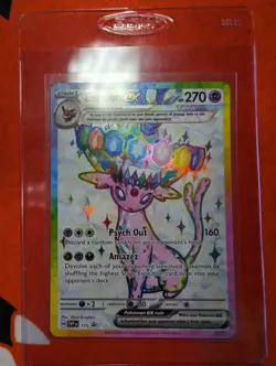 Pokemon Espeon ex SVP175 Scarlet & Violet Promo Cards Holo Prismatic Evolutions - Image 1