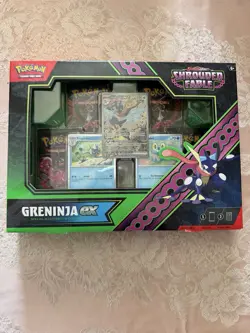 Pokemon TCG - Shrouded Fable Greninja EX Special Illustration Box - Sealed - Image 1