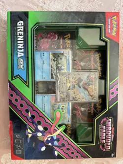 Pokemon TCG - Shrouded Fable Greninja EX Special Illustration Box - Sealed - Image 2
