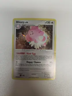 Blissey - 5/123 - 2007 DP Mysterious Treasures Holo Pokemon Card - MP - Image 1
