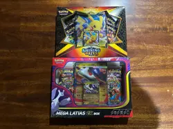 Pokemon Shining Fates and Mega Latias EX Box Lot Brand New (Lot of 2) - Image 1