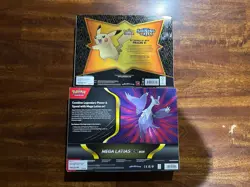 Pokemon Shining Fates and Mega Latias EX Box Lot Brand New (Lot of 2) - Image 2
