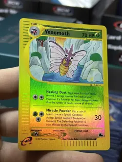 Venomoth 111/144 Skyridge 2003 Reverse Holo e-Series Pokemon Card TCG - Image 5