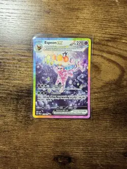 Pokemon Espeon ex Sv: Prismatic Evolutions Special Illustration Rare Holo 155/1… - Image 1
