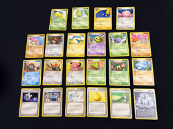 Pokemon TCG 2005 EX Unseen Forces 22 Card Partial Complete Non Holo Lot LP-MP - Image 1
