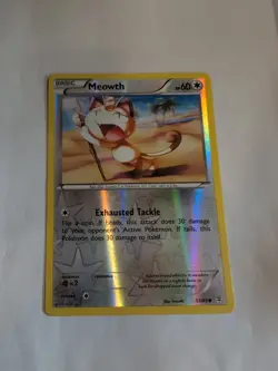 Meowth 53/83 2016 Generations 20th Anniversary Pokemon Card Reverse Holo Nm/Vlp - Image 1