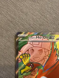 Pokemon Ethan's Ho-Oh ex 209/182 Sv10: Destined Rivals Holo Full Art - Image 2