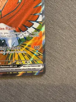 Pokemon Ethan's Ho-Oh ex 209/182 Sv10: Destined Rivals Holo Full Art - Image 4