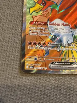 Pokemon Ethan's Ho-Oh ex 209/182 Sv10: Destined Rivals Holo Full Art - Image 5