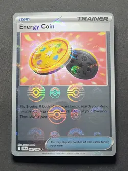 Energy Coin 081/086 Poke Ball Pattern Black Bolt Pokemon TCG - Image 1