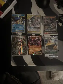 Pokemon TCG Holo Lot - Blastoise EX, Lucario GX, Zygarde GX, Aerodactyl GX, Sno… - Image 1