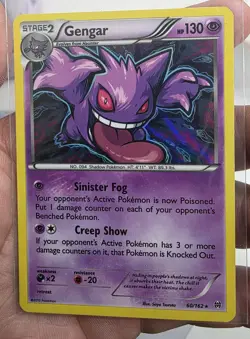 Pokemon Gengar Holo Rare TCG Card XY Breakthrough 60/162 - Image 1