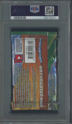 2015 Pokemon Intl Xy Roaring Skies Booster Foil Pack Mega Latios Art PSA 8 NM-MT - Image 2