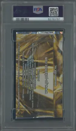 2009 Pokemon USA Inc. Series 9 Foil Booster Pack PSA 9 MINT - Image 2