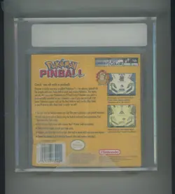 1999 Pokemon Nintendo Game Boy Color Pinball Game Cartridge VGA 70 EX+ - Image 2