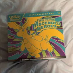 Pokemon Elite Trainer Box Mega Evolution: Ascended Heroes Dragonite Zekrom - Image 1