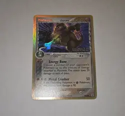 Marowak 10/113 EX Delta Species Reverse Holo Holo Rare Stamp Pokemon TCG - Image 3