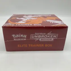 Pokemon TCG Sun & Moon Unbroken Bonds Elite Trainer Box SEALED ETB - Image 5