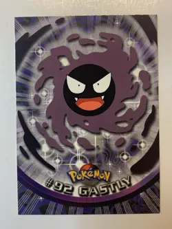 2000 Topps Pokemon TV Series 2 #92 Gastly (B) FREE COMBINED SHIPPING - Image 1