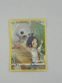 Pokemon TCG Silver Tempest Castform Ultra Rare Holo TG11/TG30 NM/LP - Image 1