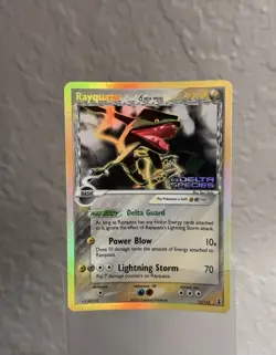 Pokemon TCG Rayquaza 13/113 Reverse Holo Rare EX Delta Species Stamped - Image 1